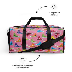 Pride High Tops (Pink) Duffle bag