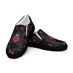 Día De Los Muertos - Women’s Slip - On Canvas Shoes