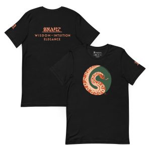 Snake Chinese Zodiac - Unisex t-shirt (3 Color Choices)